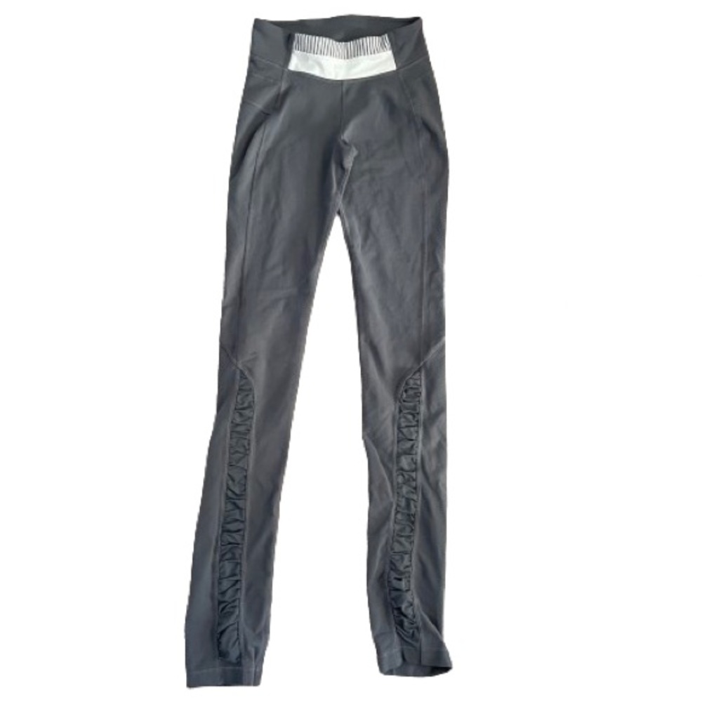 Lululemon Stripe Ruched Leggings